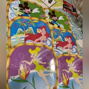 Vintage Disney Character Plates - Used